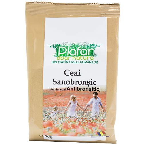 Poza cu Plafar Sanobronsic ceai - 50g