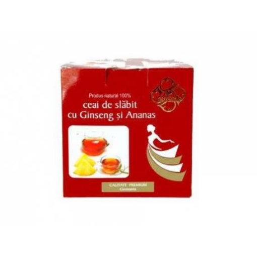 onedia ceai slabit ginseng+ananas ctx20 pl div