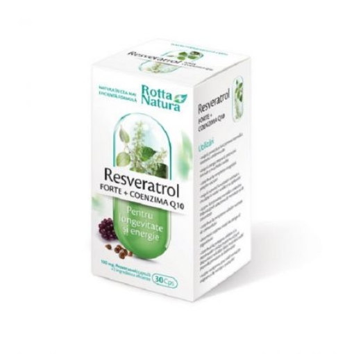 Rotta Natura Resveratrol Forte + Coenzima Q10 - 30 capsule