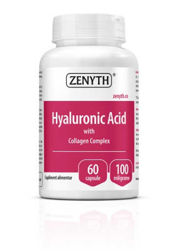 Zenyth Acid hialuronic si Colagen complex - 60 capsule