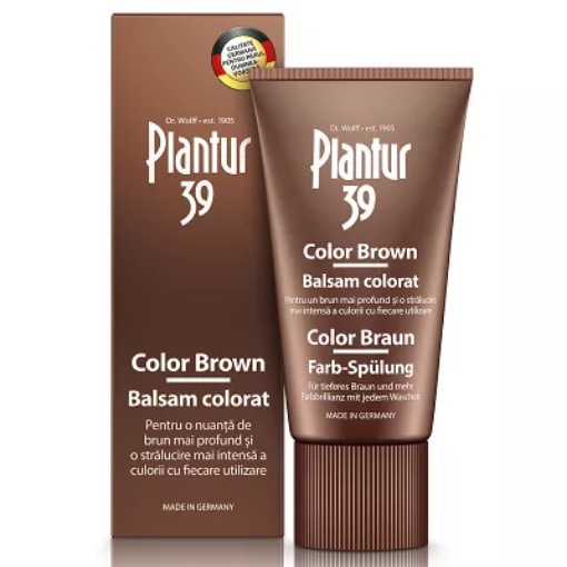 Plantur 39 Balsam pentru par Color Brown Phyto-Caffeine - 250ml