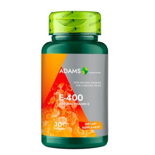 Adams Vision Vitamina E 400mg - 30 capsule moi