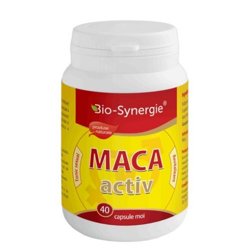 Poza cu Bio-Synergie Maca Activ - 40 capsule