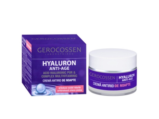 Poza cu Gerocossen Hyaluron Crema antirid de noapte - 50ml