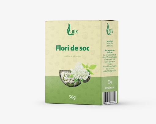 Poza cu Larix ceai flori de soc - 50 grame