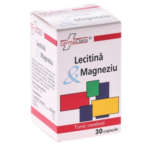 FarmaClass Lecitina & magneziu - 30 capsule