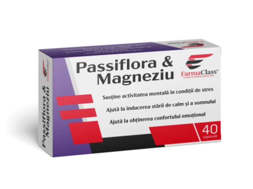 farma class passiflora&magneziu 40cps blister