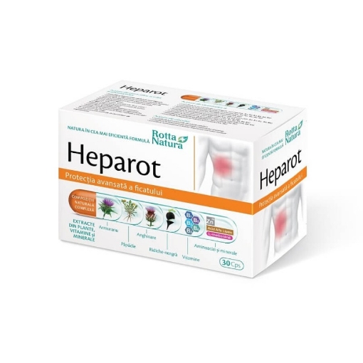 Poza cu Rotta Natura Heparot - 30 capsule