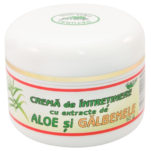 Poza cu Abemar Crema pentru intretinere cu extracte de aloe vera si galbenele - 50 grame