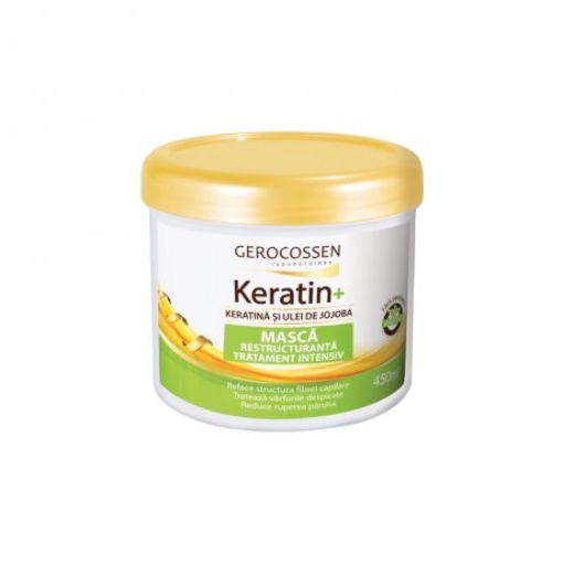 gerocossen keratin argan masca restructuranta 450ml