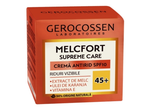 Gerocossen Melcfort Supreme Care Crema antirid 45+ cu SPF10 - 50ml