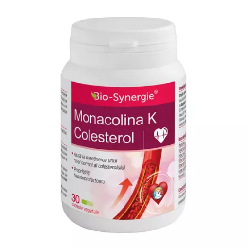 Poza cu Bio-Synergie Monacolina K 10mg Colesterol - 30 capsule vegetale