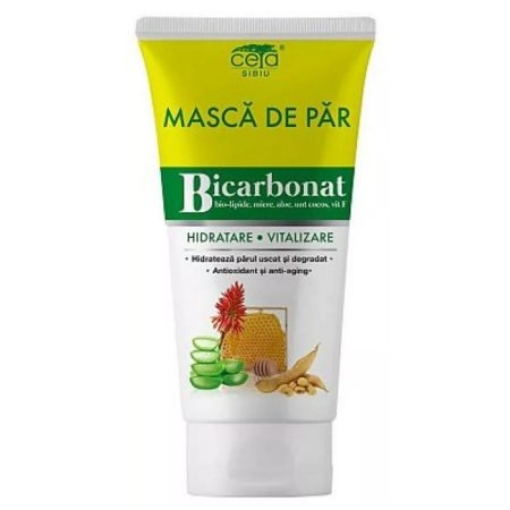 Poza cu Ceta Masca pentru par cu bicarbonat de sodiu pentru hidratare si vitalizare - 150ml