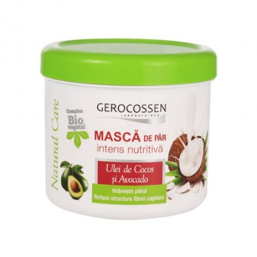 Poza cu gerocossen natural care masca nutritiva cocos 450ml