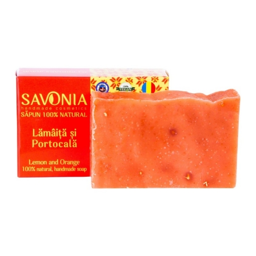 Poza cu savonia sapun lamaita+ portocala 90g