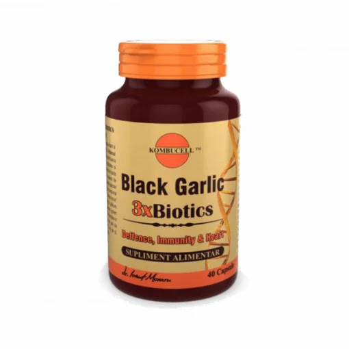 ProNatura Black Garlic 3xBiotics - 40 capsule