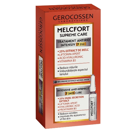 Gerocossen Melcfort Supreme Care Tratament antirid 2ml - 7fiole