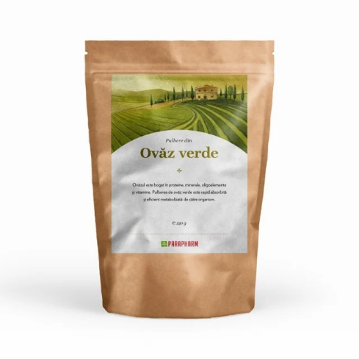 Pulbere din Ovaz verde - 250g Quantum Pharm