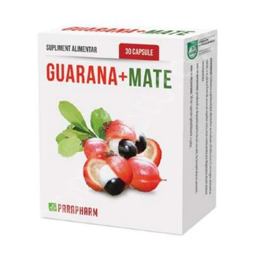 Guarana si Mate - 30 capsule Quantum Pharm