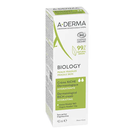 Ducray A-Derma Biology Crema hidratanta Riche - 40ml