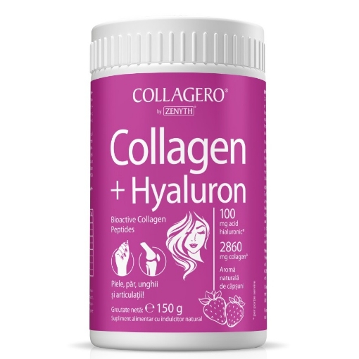 Poza cu Zenyth Collagen + Hyaluron pulbere - 150 grame 