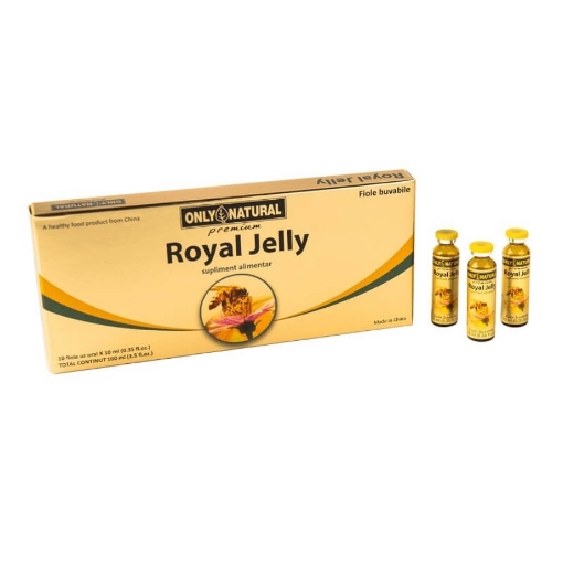 Poza cu only natural royal jelly 10ml ctx10 fl