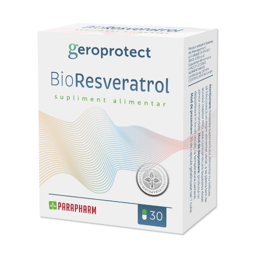 Poza cu Bio-Resveratrol - 30 capsule Parapharm