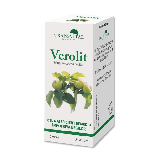 Poza cu  Verolit solutie impotriva negilor - 5ml Transvital