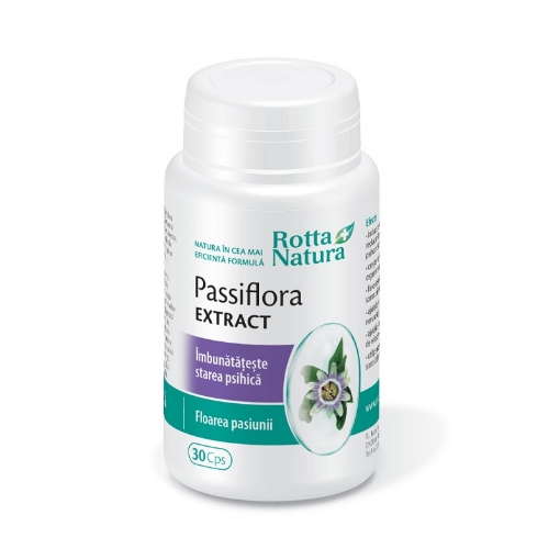 Poza cu Rotta Natura Passiflora extract - 30 capsule