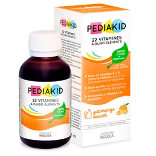 Pediakid sirop 22 vitamine si oligo-elemente - 125ml