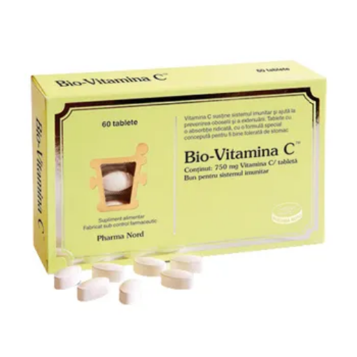 Poza cu pharma nord bio-vitamina c 750mg ctx60 tbl