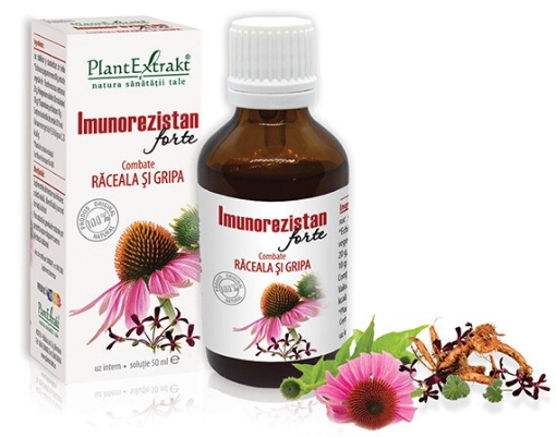 PlantExtrakt Imunorezistan Forte solutie orala - 50ml