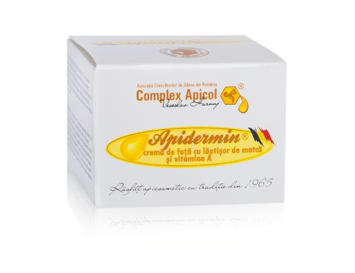 Apidermin crema de fata cu laptisor de matca - 30ml Complexul Apicol