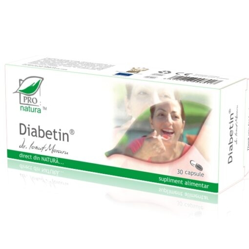 Poza cu Pro Natura Diabetin - 30 capsule