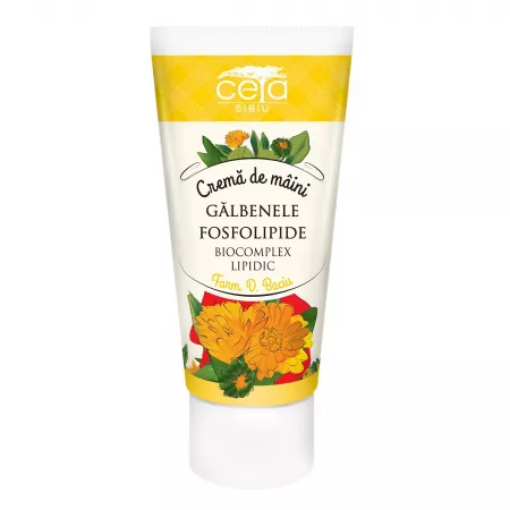 Ceta Crema de maini cu extract de galbenele si fosfolipide - 50ml