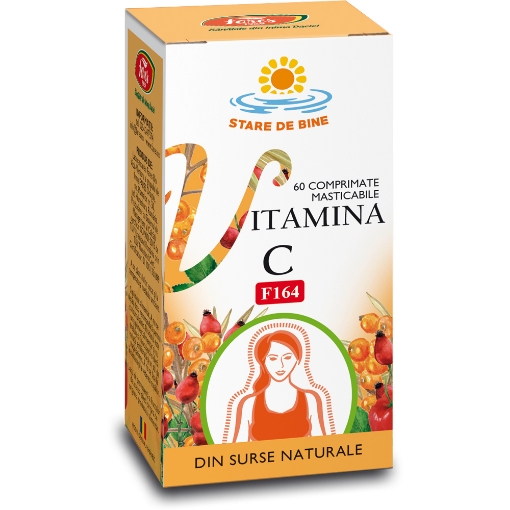 Fares Vitamina C naturala - 60 comprimate masticabile