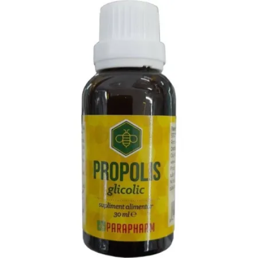 Propolis glicolic picaturi - 30ml Parapharm