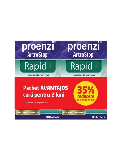 Walmark Proenzi Artrostop Rapid - 90 tablete (pachet promo 1+1 la -35% reducere)