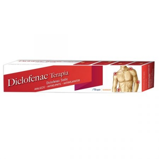 Poza cu Diclofenac Terapia 10mg/g gel - 45 grame